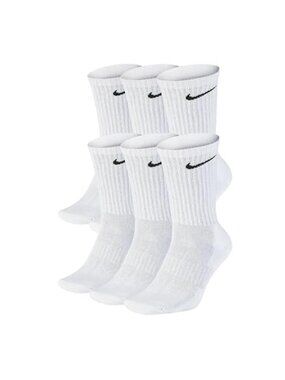 Mens Cotton Crew Socks Arch Support Cushion Comfort Durable Everyday Work Socks
